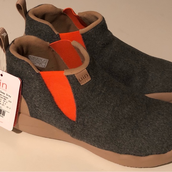 UIN Women's High Top Ankle Fashion Boots Casual Comfort Walking Shoes - Picture 9 of 9